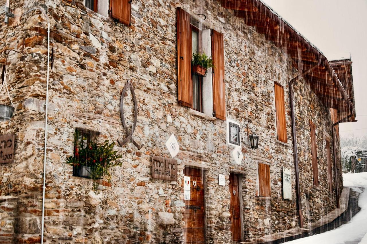 Il Fienile - Lake Como Heritage Home In Molino Maufet Watermill - Lake View Terrace 科利科 外观 照片